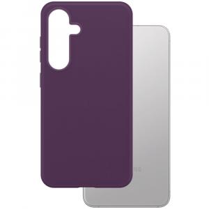 Etui CARE by PanzerGlass Fashion do Galaxy S25, fioletowe