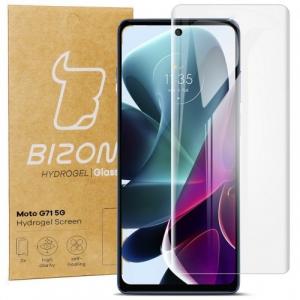 Folia hydrożelowa na ekran Bizon Glass Hydrogel, Moto G71 5G, 2 sztuki