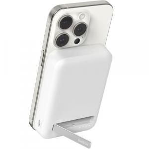 Bateria Belkin Boost Pro Power Bank z MagSafe Qi2 10K 15W 10000 mAh + Stand, biała