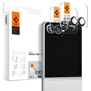 Szkło na aparat Spigen Glas.tR Ez Fit Optik Pro 2-Pack do Galaxy Z Flip7, czarne
