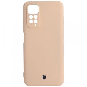 Etui Bizon Case Silicone do Xiaomi Redmi Note 11/11S, jasnoróżowe