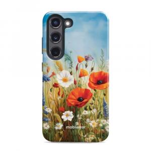 Etui ochronne do Galaxy S23 Plus, Mobiwear Elite Pro, łąkowe kwiaty