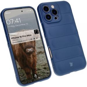 Pancerne etui Bizon Case Tur do iPhone 16 Pro Max, granatowe