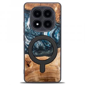 Drewniane etui do Xiaomi Redmi Note 14 Pro Plus 5G, Bewood Unique Planets Ziemia do MagSafe