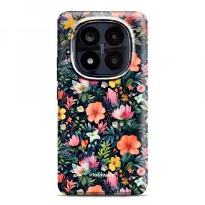 Etui ochronne do Xiaomi Redmi Note 14 Pro Plus 5G, Mobiwear Elite Pro, kolorowo-kwieciste