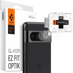 Szkło na aparat Spigen Glas.tR Ez Fit Optik 2-Pack do Google Pixel 8 Pro, przezroczyste