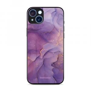 Etui ochronne do iPhone 15 Plus, Mobiwear Glossy Case, fioletowe
