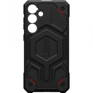 Etui pancerne Urban Armor Gear Monarch Pro Kevlar Magnet do Galaxy S25 Plus, czarne z kevlarem