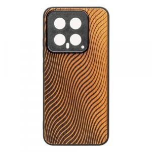 Drewniane etui do Xiaomi 14 Pro, Bewood Fale Merbau