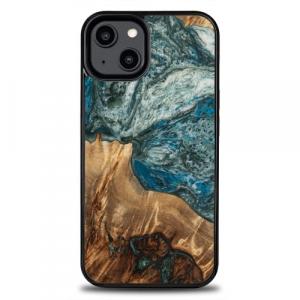 Drewniane etui Bewood do iPhone 15, Planets - Ziemia