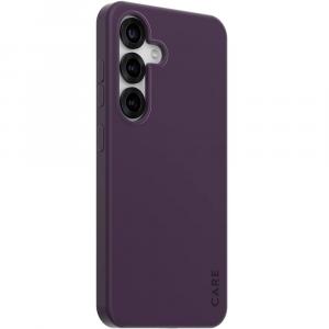 Etui Care by PanzerGlass Fearlessly Fashionable Case Magnetic do Galaxy S25, ciemnofioletowe
