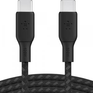 Kabel Belkin Boost USB-C do USB-C 100W 5A 3m, czarny