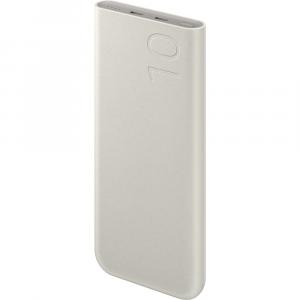 Powerbank Samsung Battery Pack 10000mAh, 2x USB-C, 25W PD, SFC, beżowy