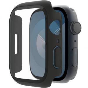 Etui + szkło Belkin SF TemperedCurve Treated 2w1 do Apple Watch 45/44 mm, czarne