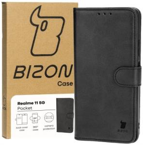 Etui z klapką Bizon Case Pocket do Realme 11 5G, czarne