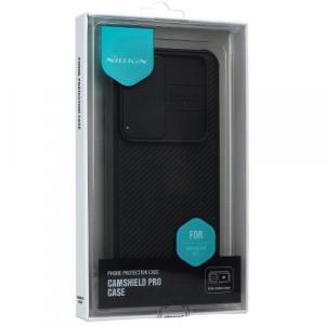 Etui z ochroną aparatu Nillkin CamShield Pro do Galaxy S23, czarne