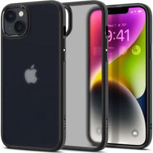 OUTLET: Etui Spigen Ultra Hybrid do iPhone 14, przezroczysto-matowe / czarne