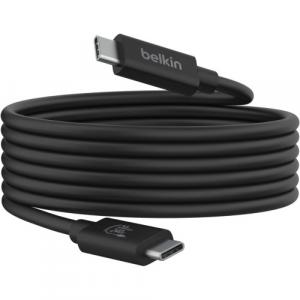 Kabel Belkin Connect USB-C do USB-C USB4 240W 20Gbps 2m, czarny