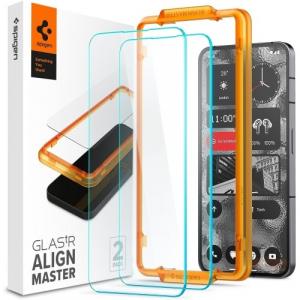 Szkło do etui Spigen Glas.tR Slim AM 2-Pack do Nothing Phone 2