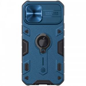 Etui Nillkin CamShield Armor Case iPhone 12 Pro Max, niebieskie