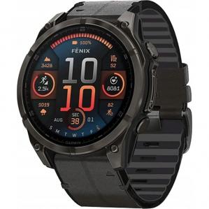 OUTLET: Pasek Tech-Protect Silicone PU, QuickFit 26 mm do Garmin Fenix 8 (51 mm) / 7X Pro / 7X / 6X Pro, czarny