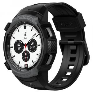 OUTLET: Etui z paskiem Spigen Rugged Armor Pro Galaxy Watch 4 Classic 42mm, szare