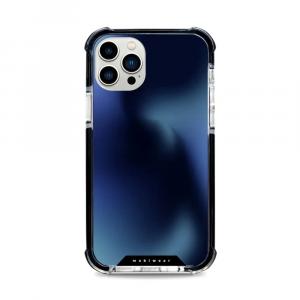 Etui ochronne do iPhone 12 Pro do MagSafe, Mobiwear Elite Bumper, granatowe