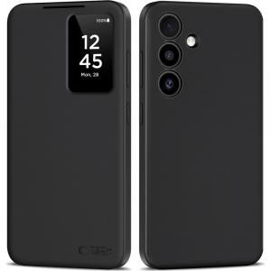 Etui z klapką Tech-Protect Smart Wallet do Galaxy S25 Plus, czarne