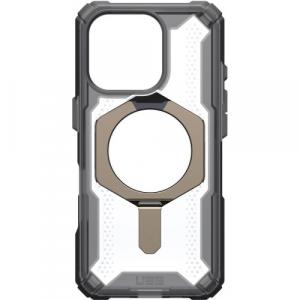Etui pancerne Urban Armor Gear Plasma XTE Mag do MagSafe do iPhone 16 Pro, półprzezroczysto-tytanowe