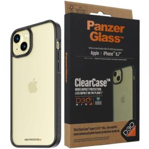 Etui antybakteryjne PanzerGlass ClearCase do iPhone 15 Plus,czarne