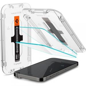 Szkło do etui + Aplikator Spigen Glas.tR EZ Fit 2-Pack do iPhone 15 / 16