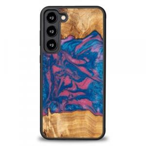 Drewniane etui do Galaxy S23 Plus, Bewood Unique Neons Vegas