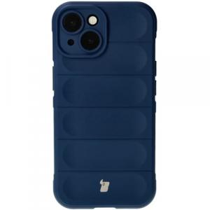 Pancerne etui Bizon Case Tur do iPhone 15, granatowe