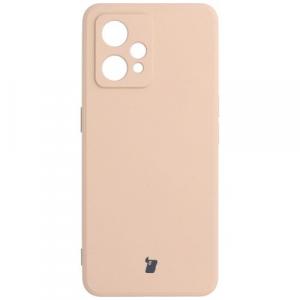 Etui Bizon Case Silicone do Realme 9 Pro+, jasnoróżowe