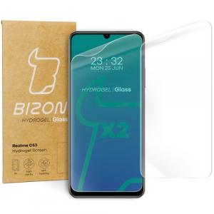 Folia hydrożelowa na ekran Bizon Glass Hydrogel do Realme C53 / Note 50, 2 sztuki