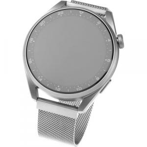 Mediolański pasek Fixed Mesh Strap 20 mm do smartwatcha, srebrny