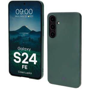 Etui Bizon Case Łupka do Galaxy S24 FE, zielone
