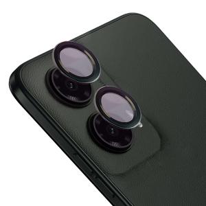 Szkło hartowane na aparat Bizon Glass Snap Lens do Motorola Moto G35 5G, 1 zestaw, czarna ramka