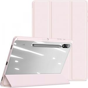 Etui Dux Ducis Toby do Galaxy Tab S10 Plus/S9 Plus/S9 FE Plus, różowe