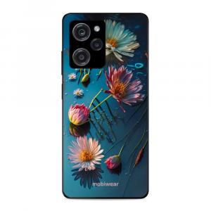 Etui ochronne do Xiaomi Poco X5 Pro, Mobiwear Glossy Case, niebiesko-kwieciste