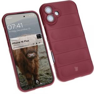 Pancerne etui Bizon Case Tur do iPhone 16 Plus, ciemnofioletowe