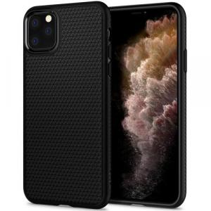 OUTLET: Etui Spigen Liquid Air iPhone 11 Pro, matowe czarne