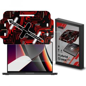 Szkło hybrydowe na ekran Grizz HybridGlass Easy do MacBook Pro 16\