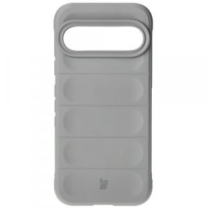 Pancerne etui Bizon Case Tur do Google Pixel 9 / 9 Pro, jasnoszare