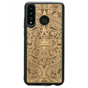 Drewniane etui do Huawei P30 Lite, Bewood Kalendarz Aztecki Aniegre