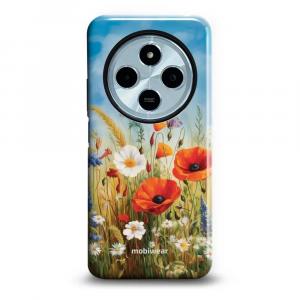 Etui ochronne do Xiaomi Redmi 14C 4G, Mobiwear Elite Pro, łąkowe kwiaty