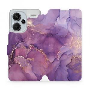 Etui z klapką do Xiaomi Redmi Note 13 Pro Plus 5G, Mobiwear Book, fioletowe