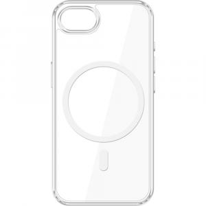 Etui 3mk Clear MagCase do MagSafe, do Apple iPhone 16e, przezroczysto-białe