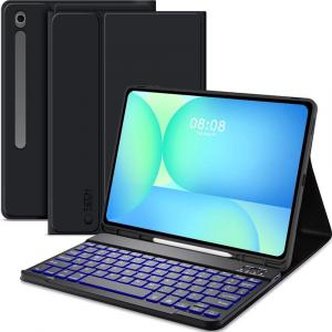 Etui z klawiaturą Tech-Protect SC Pen + Keyboard do Galaxy Tab S10 FE Plus, czarne