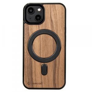 Drewniane etui do iPhone 14, Bewood Orzech Amerykański MagSafe